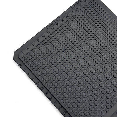 खरीदें Durable Carbon Reinforced Waffle Pack Tray with Flatness Less Than 0.3mm for Temperature 80°C~120°C online manufacture