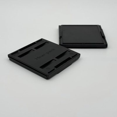 अच्छी कीमत 4 Inch ESD Waffle Pack Clip Black PP Material ऑनलाइन