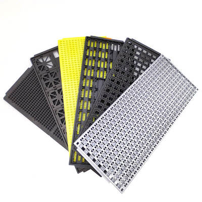 अच्छी कीमत आईसी घटक के लिए थर्मोस्टेबल नियमित आकार रंगीन एंटीस्टैटिक शिपिंग ट्रे ऑनलाइन